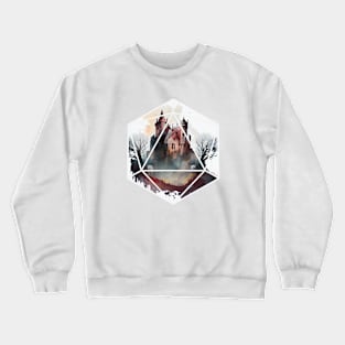 DND Watercolour Castle D20 Crewneck Sweatshirt